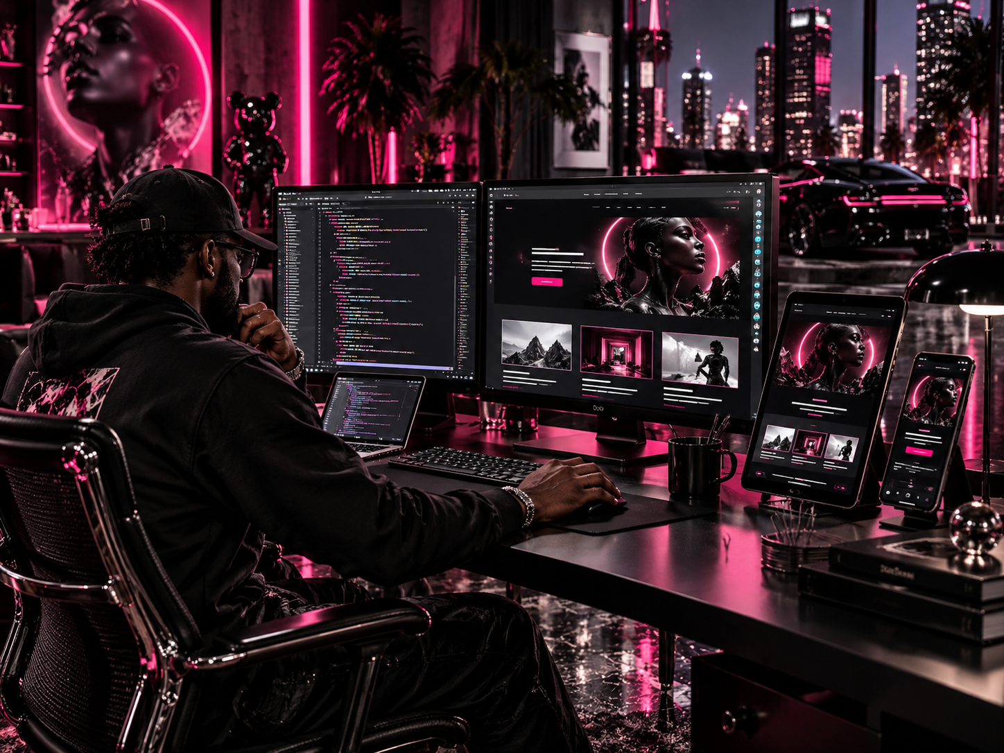Big Loud website design